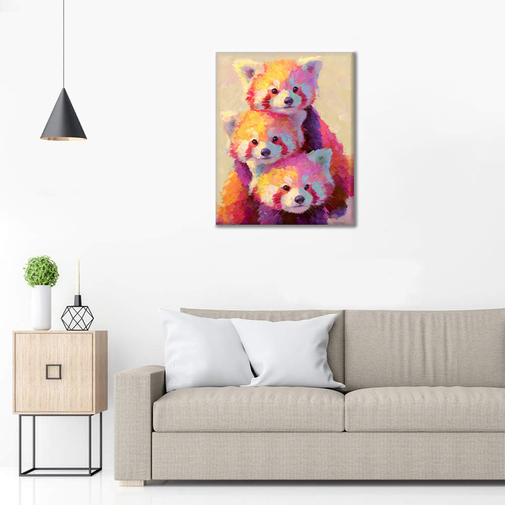 Racoon Stack - Dipingere con i Numeri