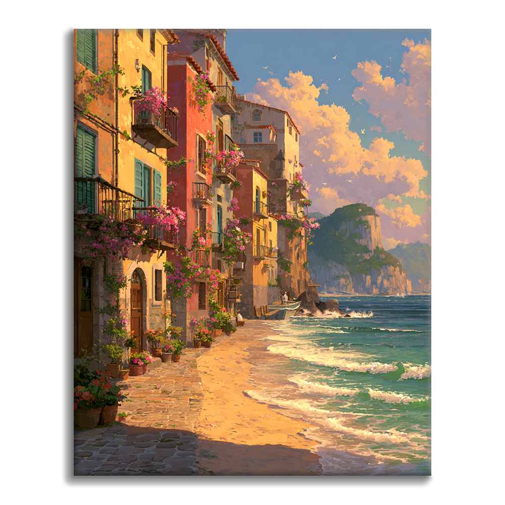 Sunset Shores - Dipingere con i Numeri