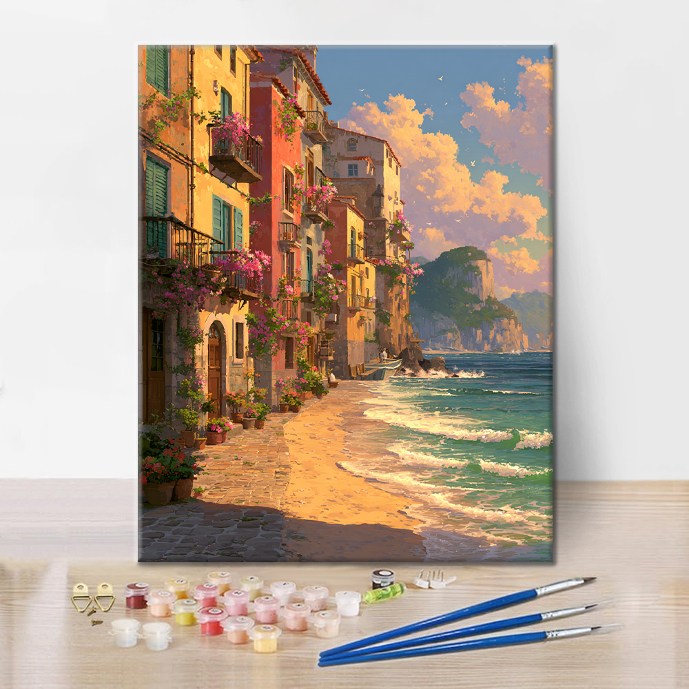 Sunset Shores - Dipingere con i Numeri