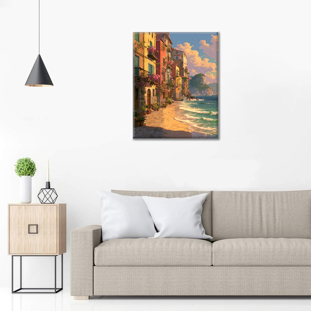 Sunset Shores - Dipingere con i Numeri