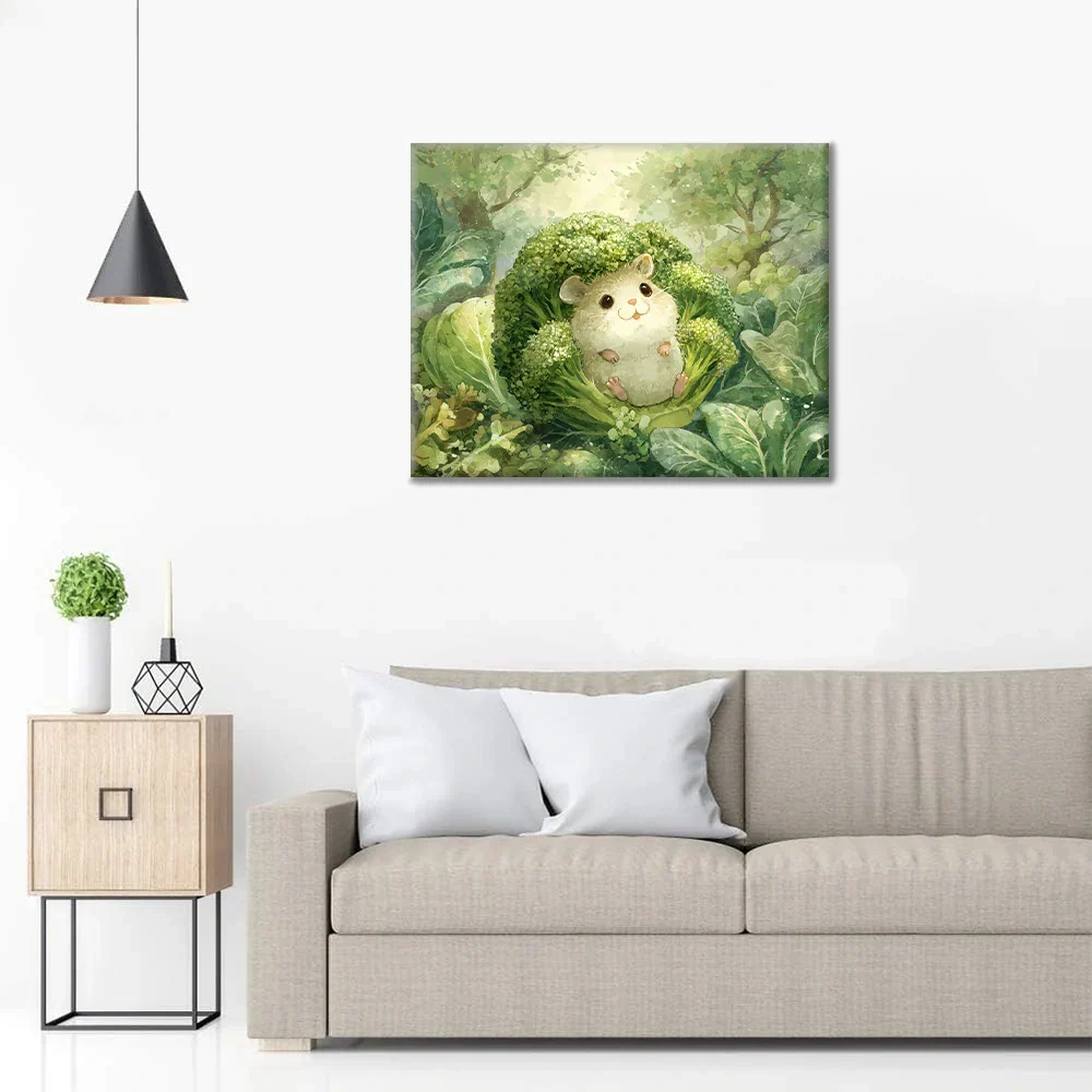 Criceto Broccoli - Dipingere con i Numeri