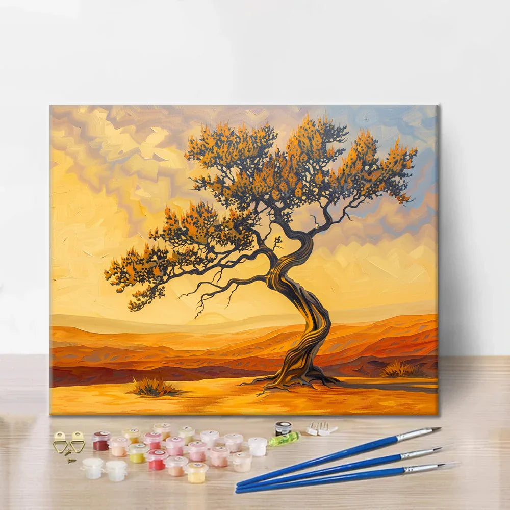 Albero del deserto - Dipingere con i Numeri