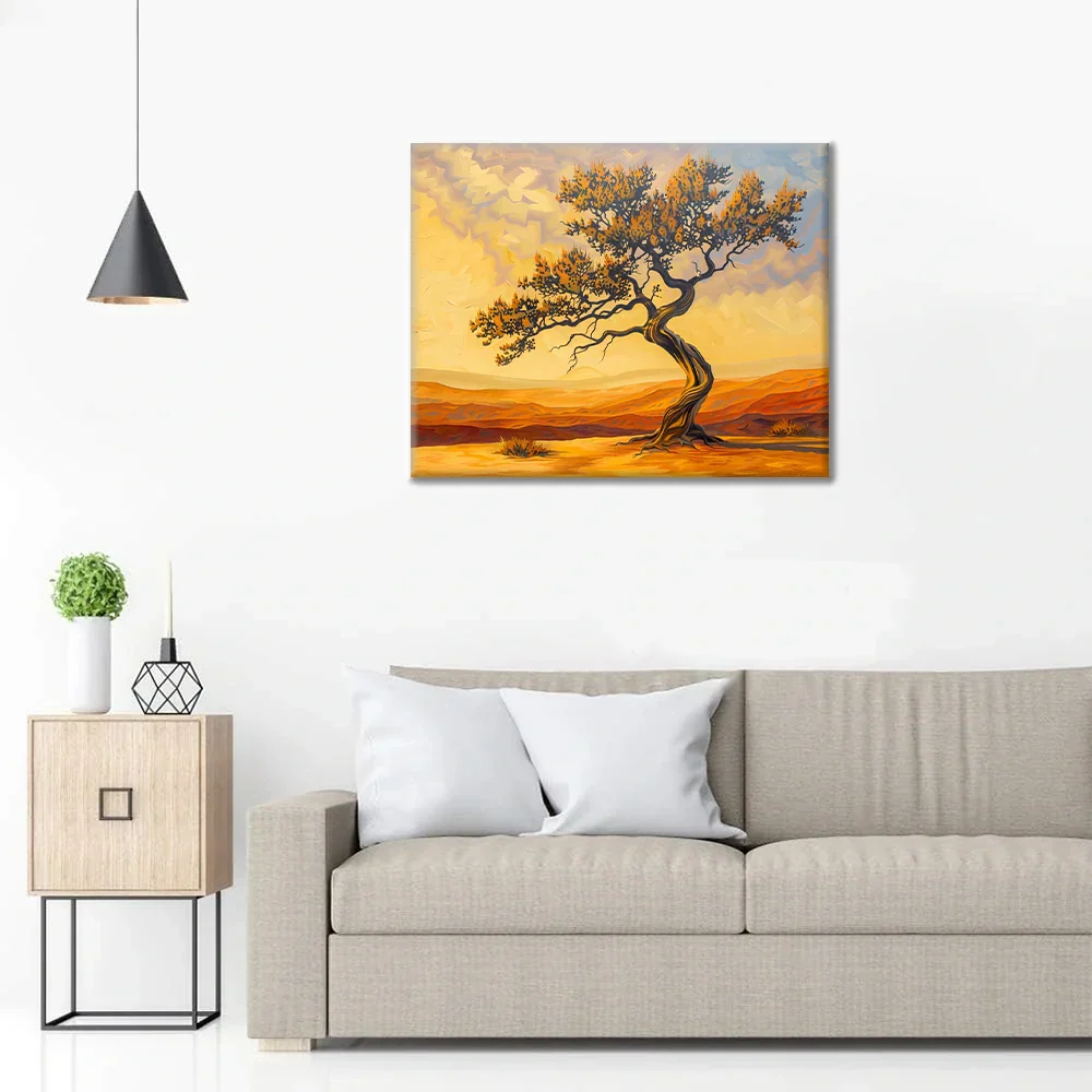 Albero del deserto - Dipingere con i Numeri