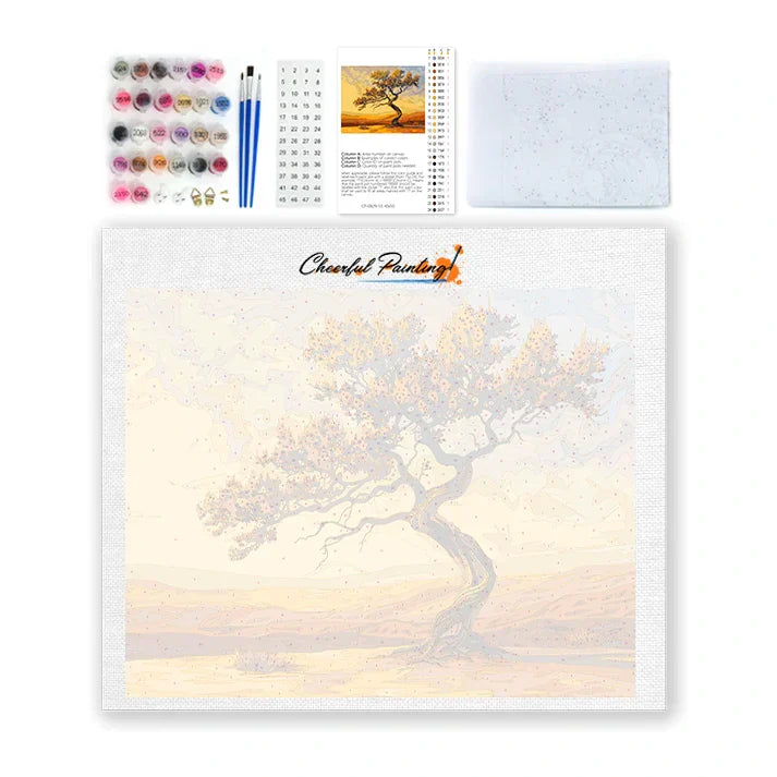 Albero del deserto - Dipingere con i Numeri