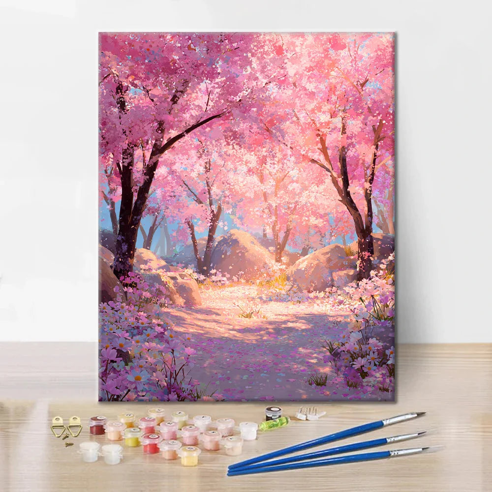 Sakura incantata - Dipingere con i Numeri