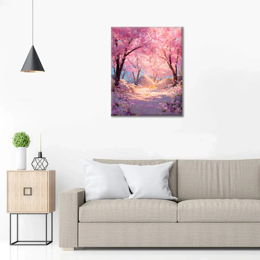 Sakura incantata - Dipingere con i Numeri