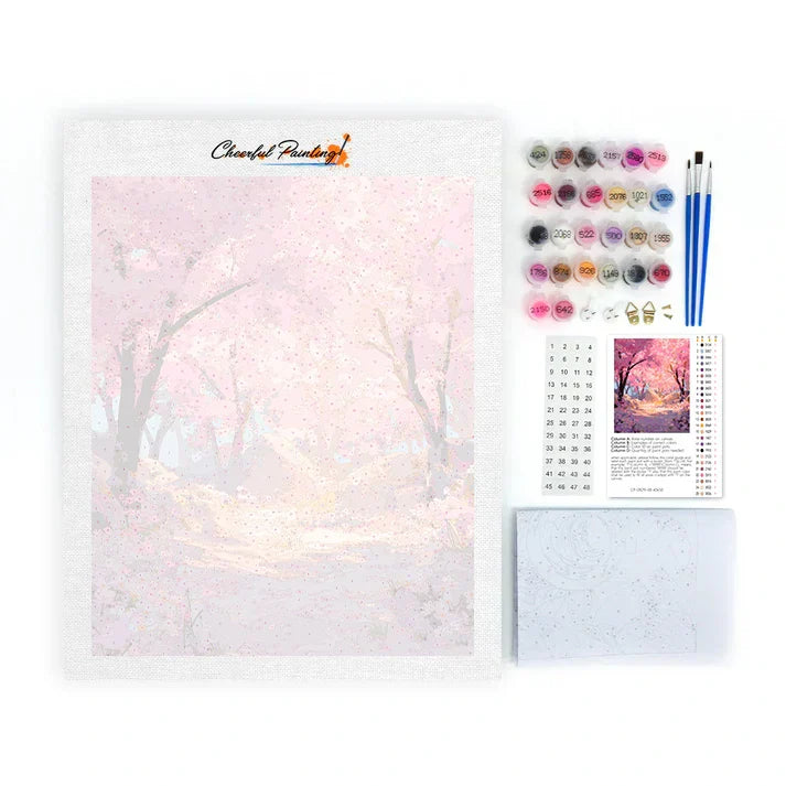 Sakura incantata - Dipingere con i Numeri