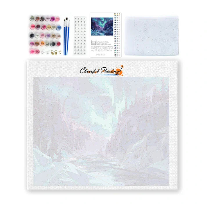 Aurora boreale - Dipingere con i Numeri
