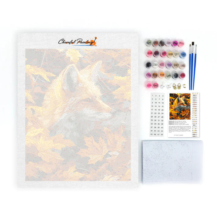 Autumn Fox - Dipingere con i Numeri