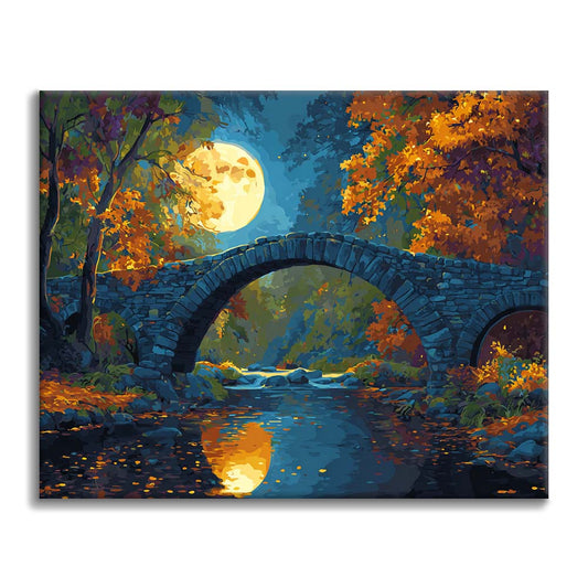 Ponte al chiaro di luna - Dipingere con i Numeri