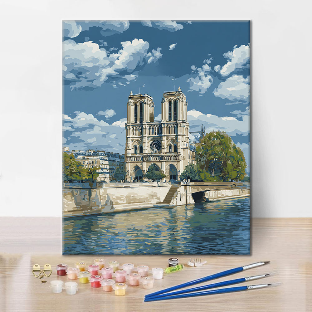 Cattedrale di Notre-Dame - Dipingere con i Numeri