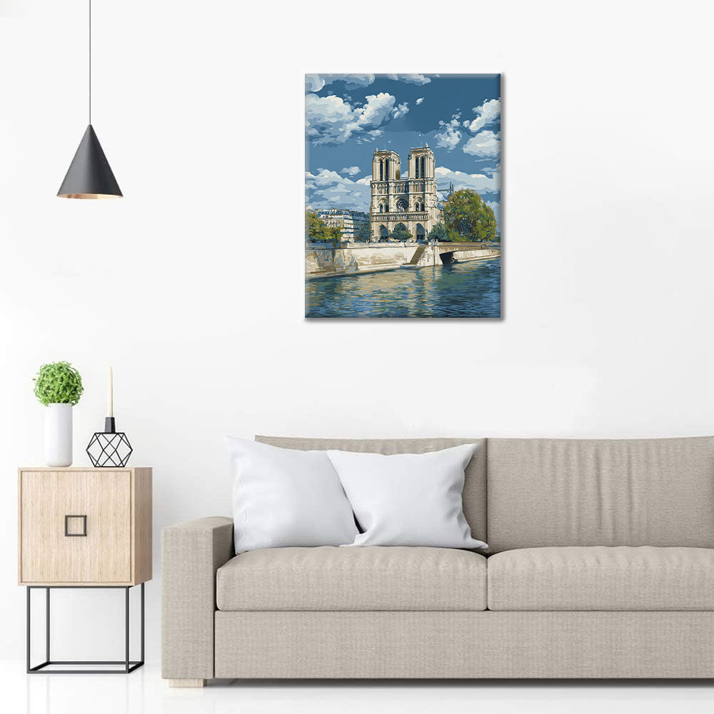 Cattedrale di Notre-Dame - Dipingere con i Numeri