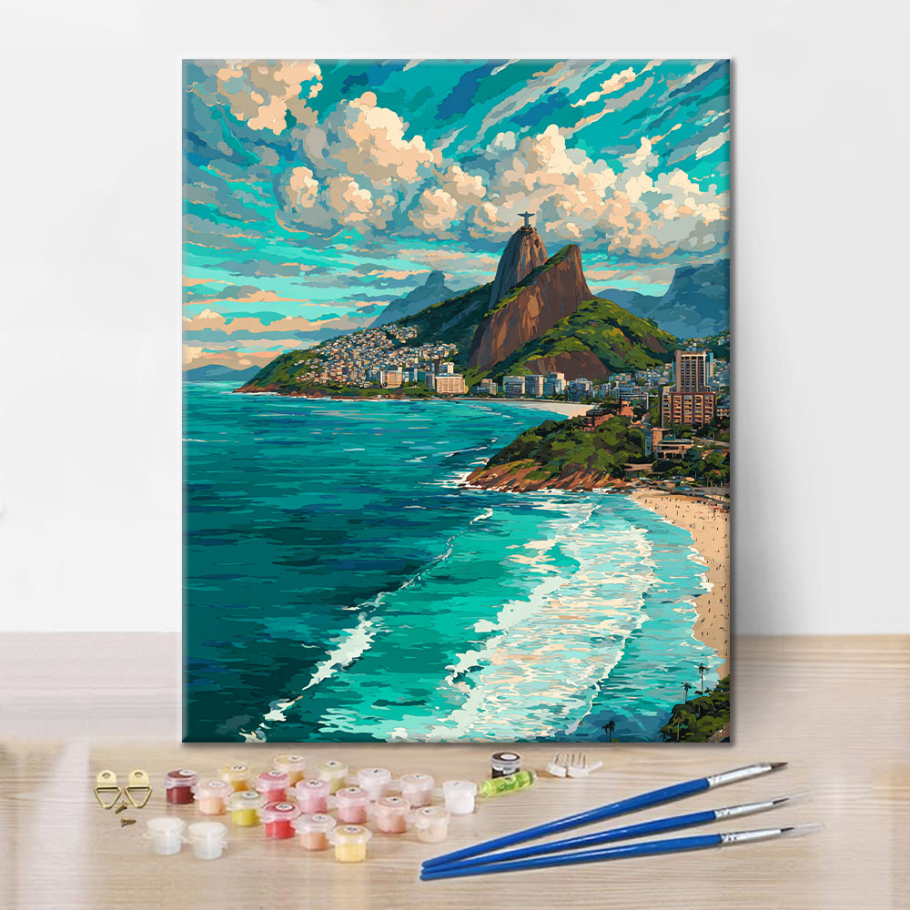 Rio de Janeiro - Dipingere con i Numeri