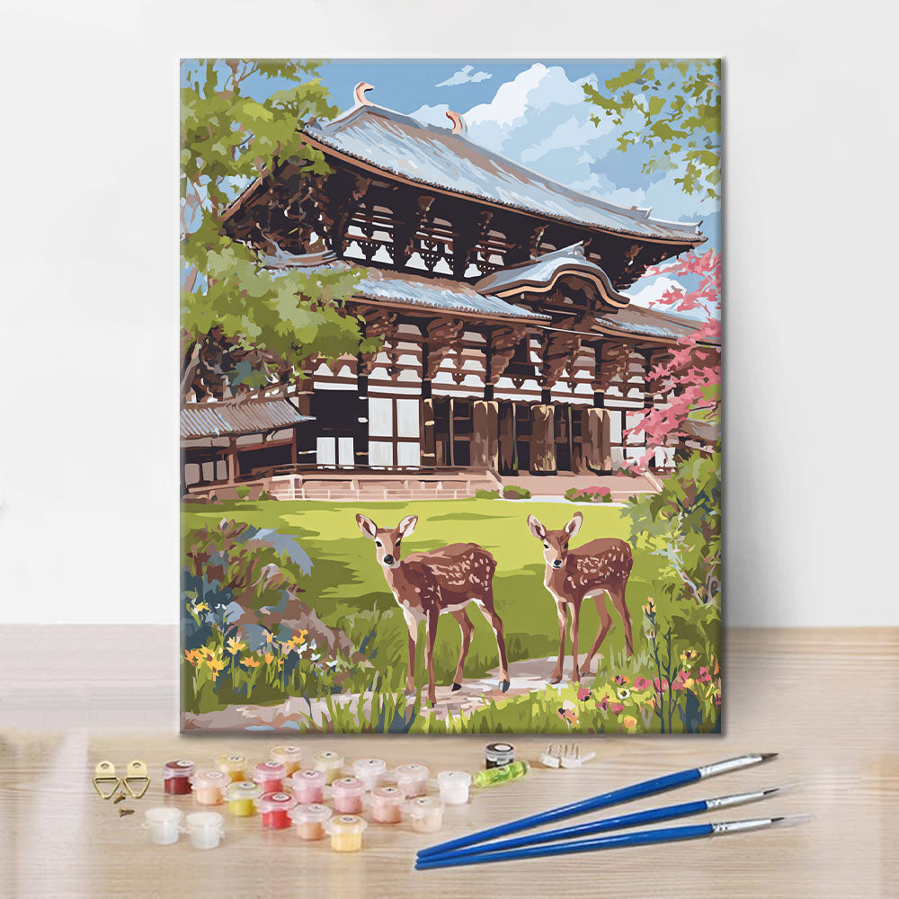 Tempio Todai-ji - Dipingere con i Numeri