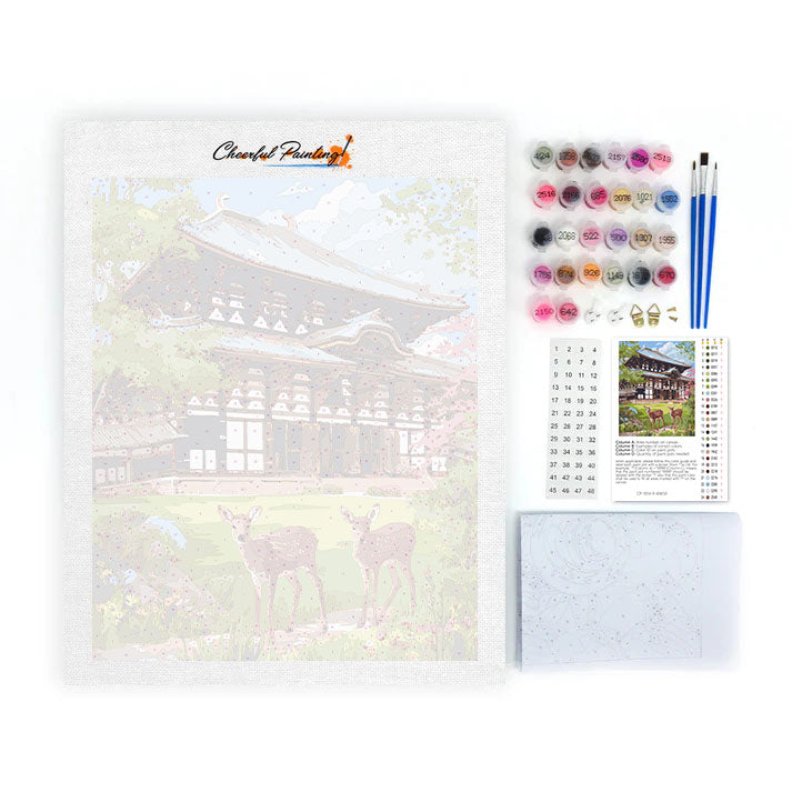 Tempio Todai-ji - Dipingere con i Numeri