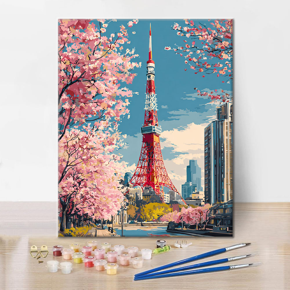 Torre di Tokyo - Dipingere con i Numeri