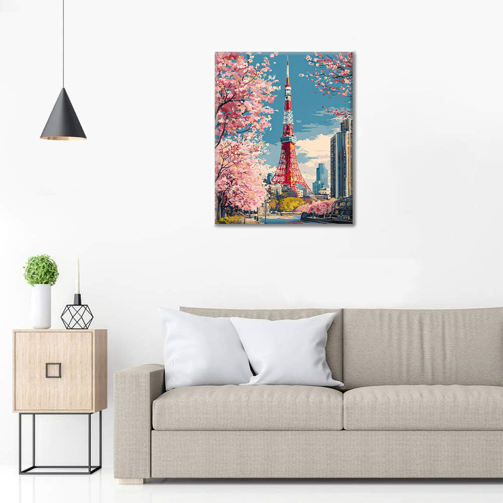 Torre di Tokyo - Dipingere con i Numeri