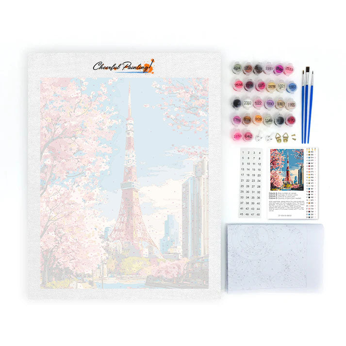 Torre di Tokyo - Dipingere con i Numeri