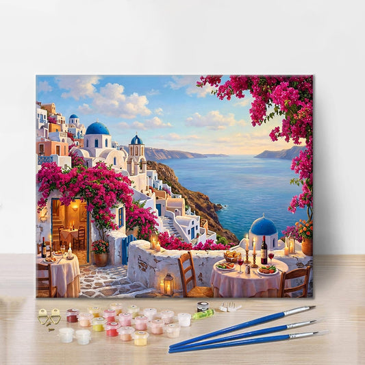 Santorini - Dipingere con i Numeri