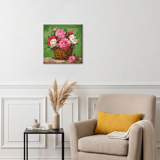 Amore sbocciato - Mini Pittura per numeri