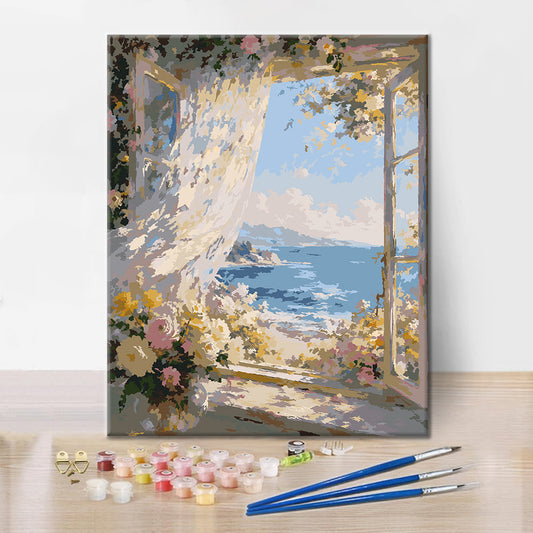 Vista mare – Dipingere con i Numeri