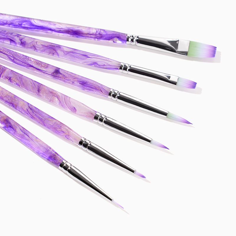 Pennelli Purple Haze (6 Pezzi)