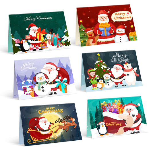 Biglietto di Natale I - Dipingere con i Numeri