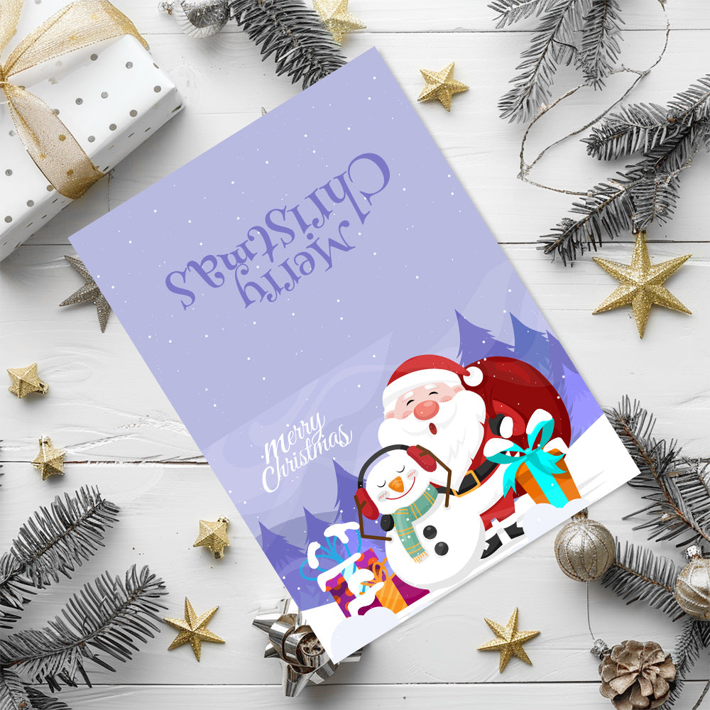 Biglietto di Natale I - Dipingere con i Numeri