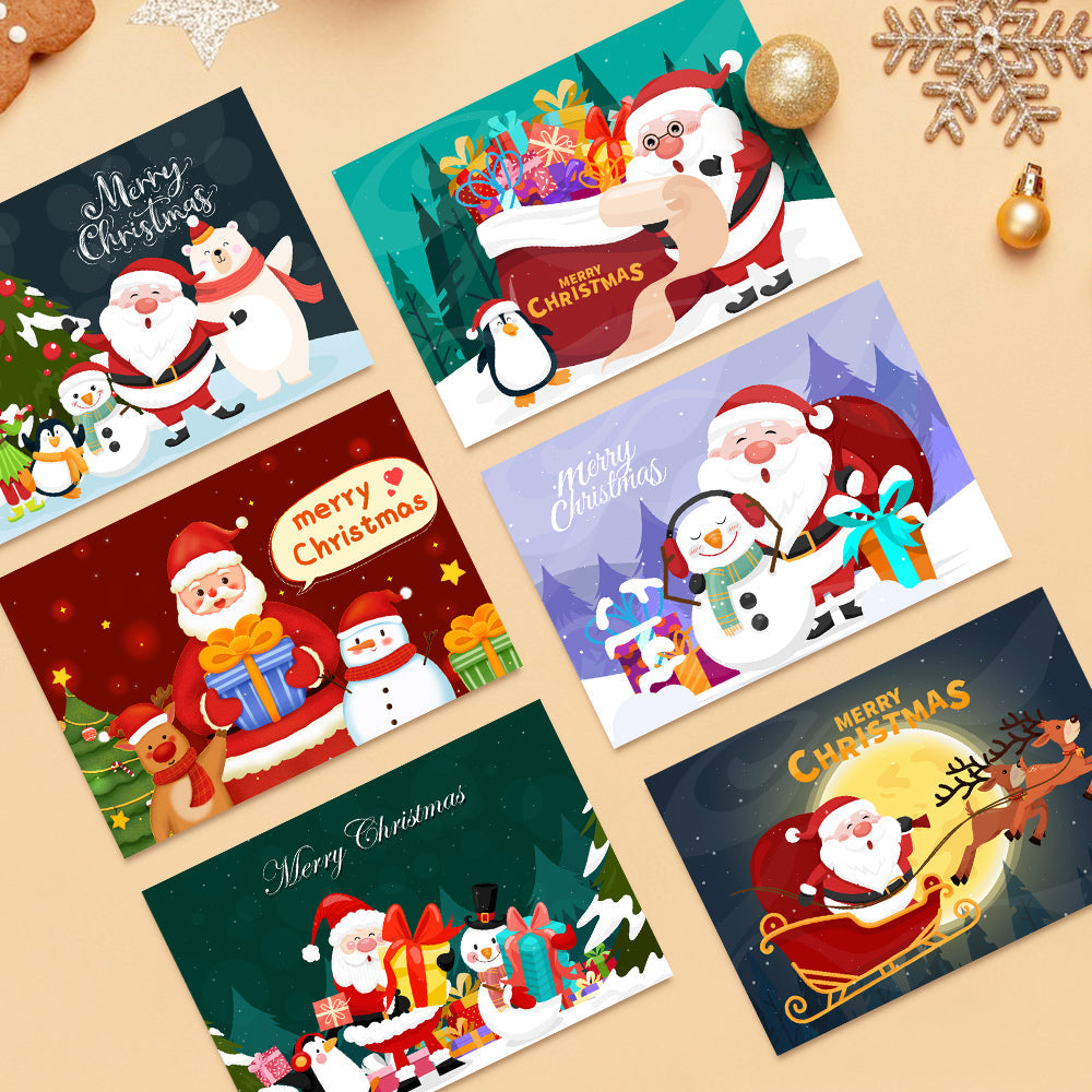 Biglietto di Natale I - Dipingere con i Numeri