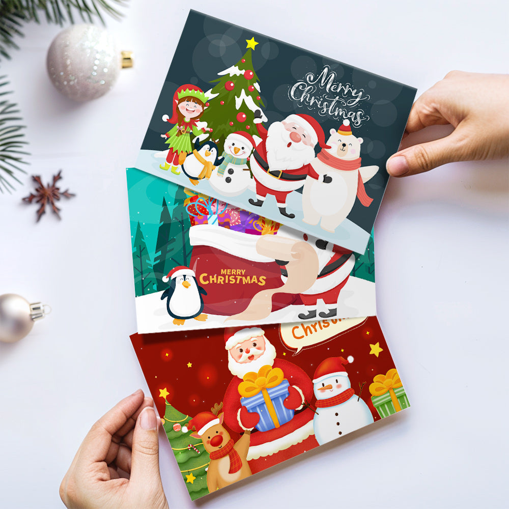 Biglietto di Natale I - Dipingere con i Numeri