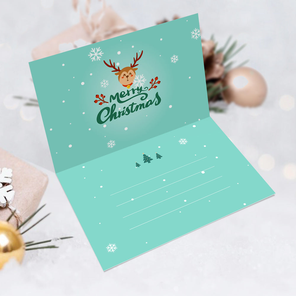 Biglietto di Natale I - Dipingere con i Numeri