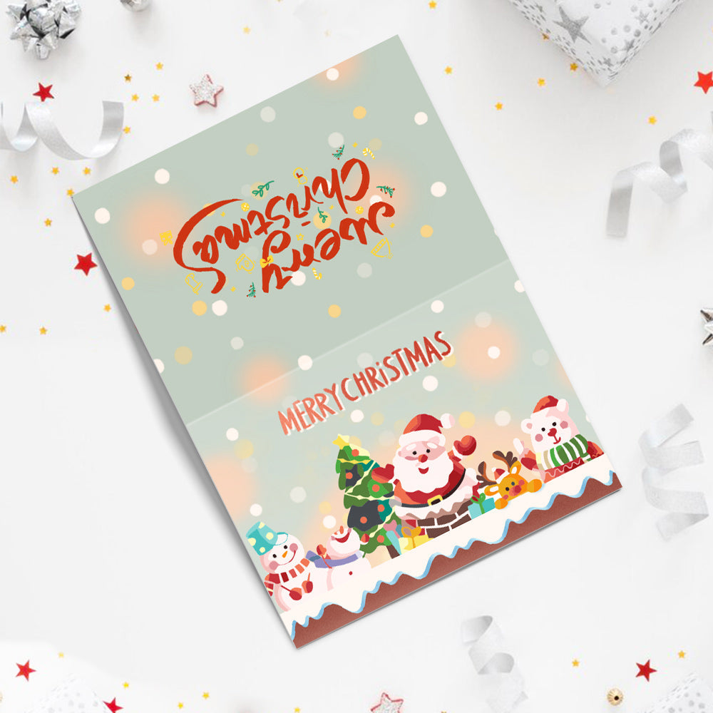 Biglietto di Natale V - Dipingere con i Numeri
