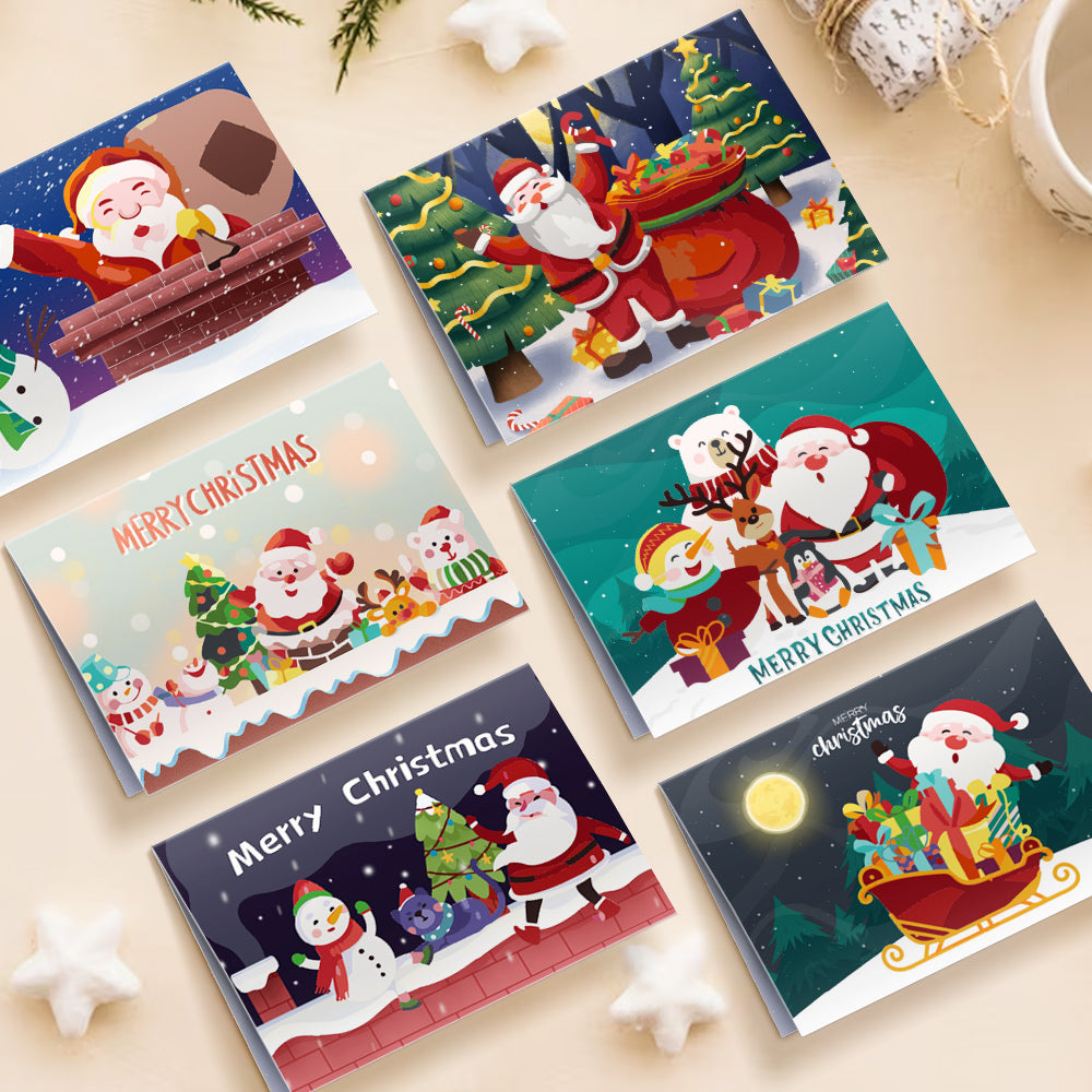 Biglietto di Natale V - Dipingere con i Numeri