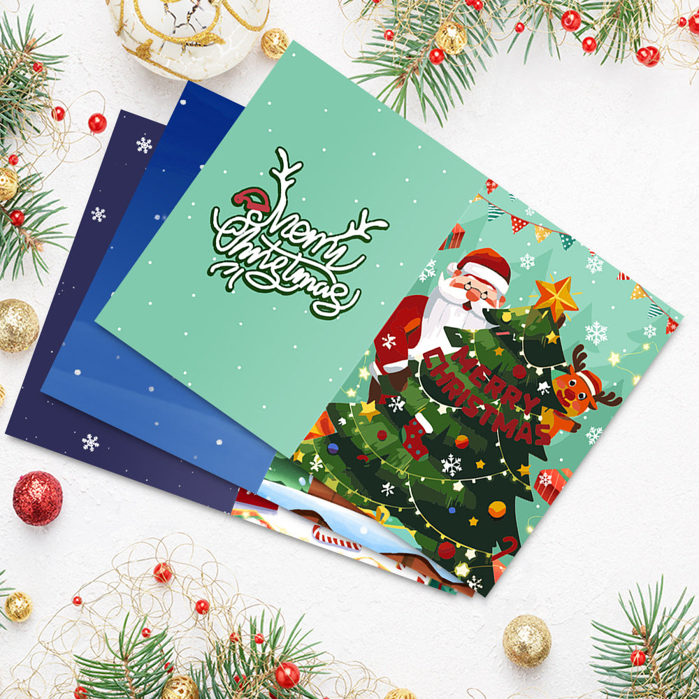 Biglietto di Natale II - Dipingere con i Numeri
