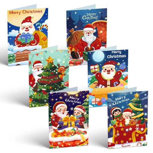 Biglietto di Natale II - Dipingere con i Numeri