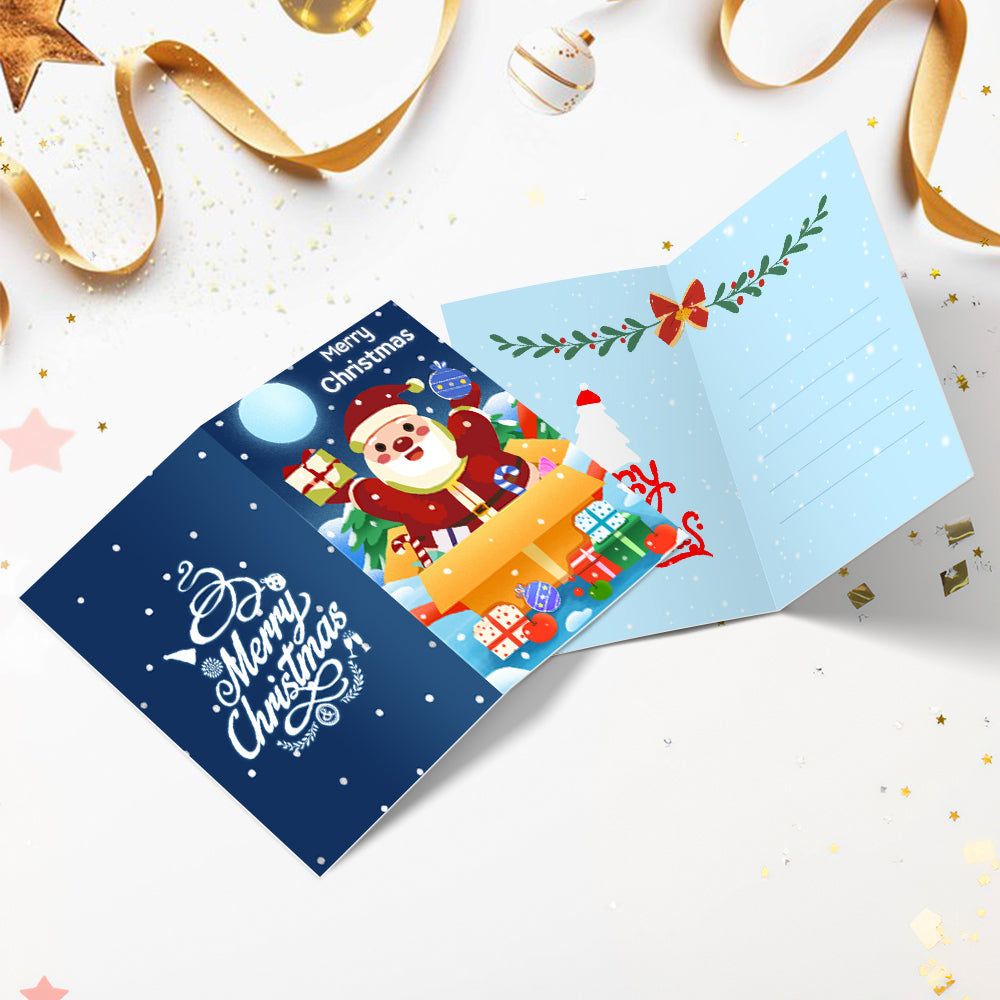 Biglietto di Natale II - Dipingere con i Numeri