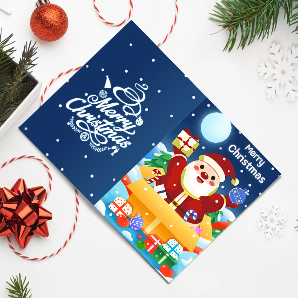 Biglietto di Natale II - Dipingere con i Numeri