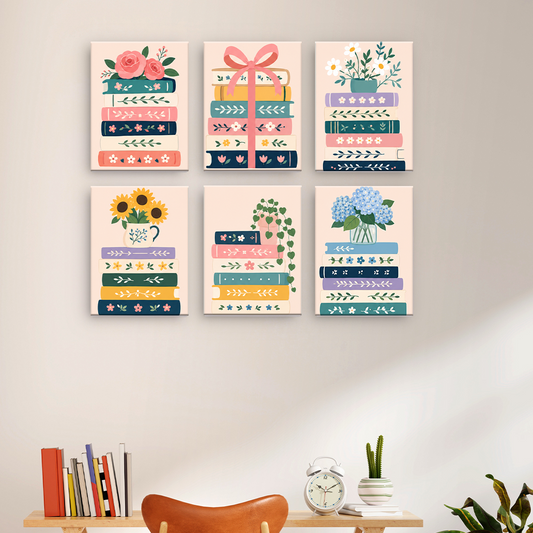 Libri in fiore - Dipingere con i Numeri