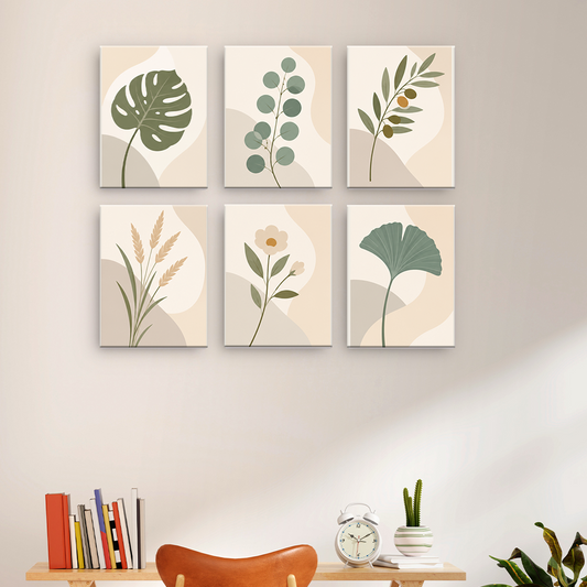 Delicate piante - Dipingere con i Numeri