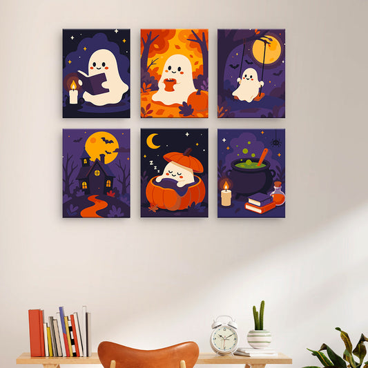 Accoglienti fantasmi di Halloween