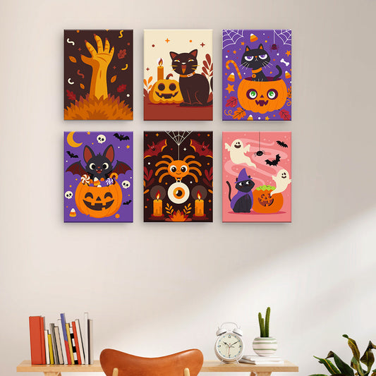 Simpatici gatti di Halloween