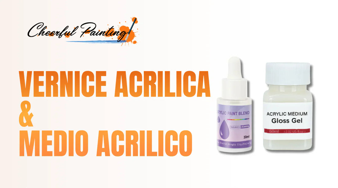 Perché utilizzare una vernice acrilica e un diluente per pittura acrilica nei vostri dipinti con i numeri?