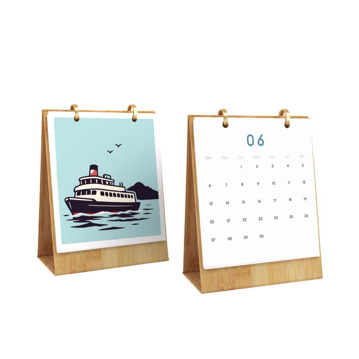 Edizione Viaggio Vintage - Calendario da Scrivania 2027 da Dipingere con i Numeri