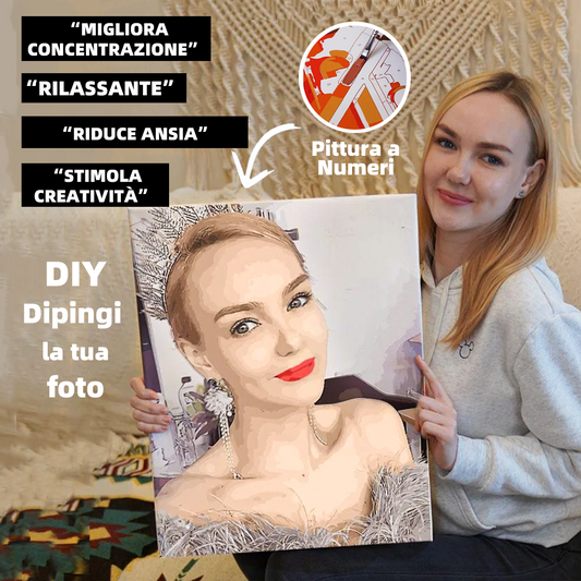 Dipingi la tua foto - Dipingere con i Numeri