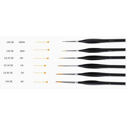 Pennello professionale (6 pezzi)