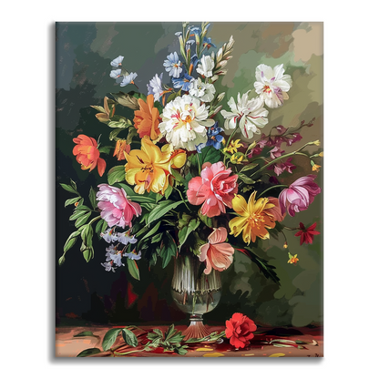 Fiore in fiore - Dipingere con i Numeri