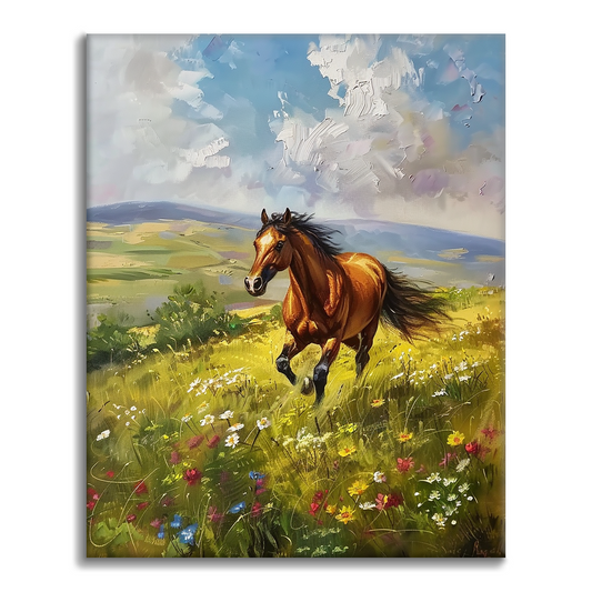 Cavallo - Dipingere con i Numeri