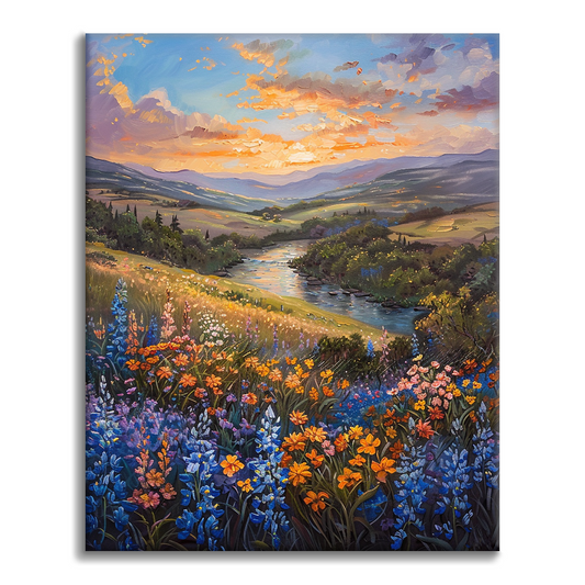 Prato di sogni colorati - Dipingere con i Numeri