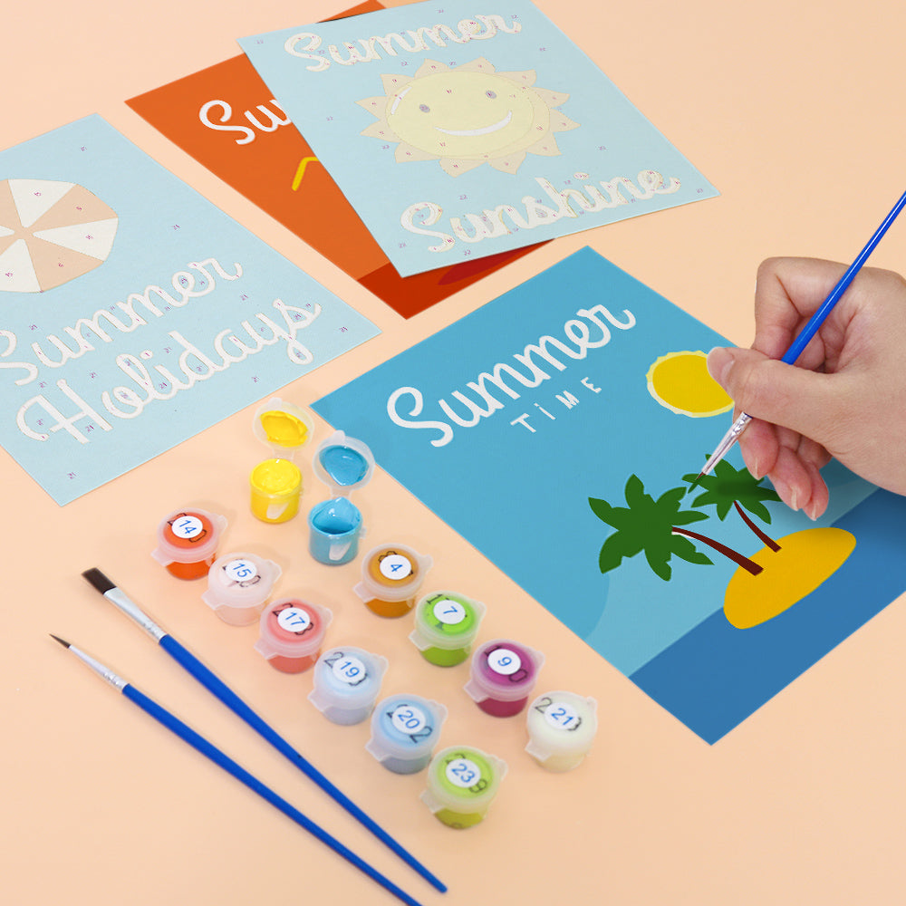 Bagliore Estivo – Dipingere con i Numeri
