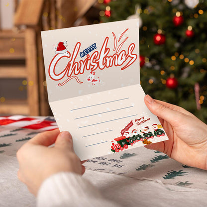 Biglietto di Natale IV - Dipingere con i Numeri